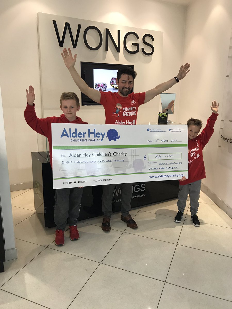 RunWithGeorgeUK's tweet photo. Thanks so much to @WongsJewellers and @RunBromborough for running with me and raising £861 for https://t.co/Q4Gh3SaaZZ AMAZING!! 🏃🏃🏃 https://t.co/YvonCxAnKs