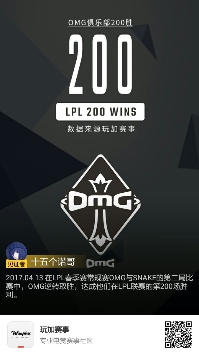 OMG reaches its 200th win
Congrats!