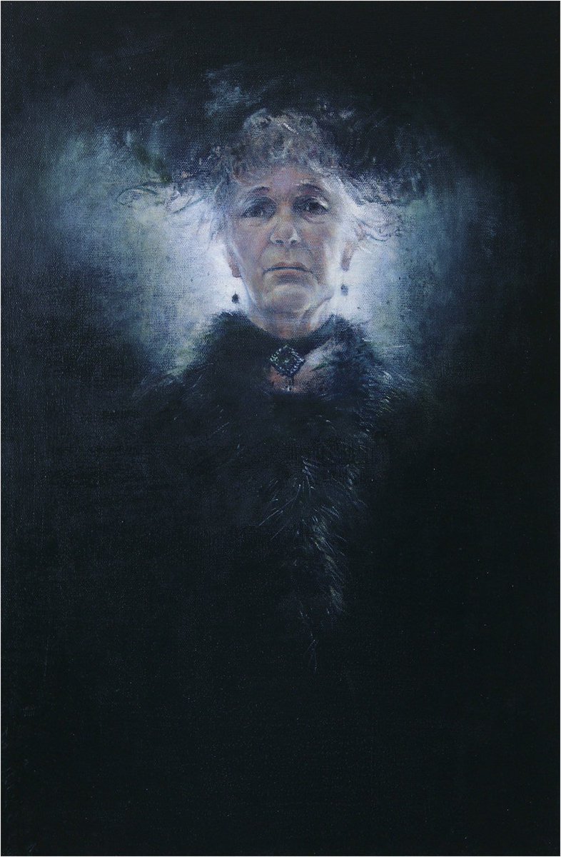 artpowerpl's tweet photo. This is a beautiful painting! by M.Telega https://t.co/KCQ4o46Z1v #art #PolishArt #painting #emotions #woman #portrait #dark #nightmare https://t.co/mpUwNcbfo3