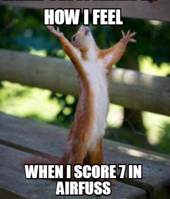 RiyaWest's tweet photo. @SubratN @GautamGambhir @timesofindia @ANI_news Who knew it would be this difficult to play.
You can't beat my score.
#AirfussChallenge
https://t.co/MrX7Gf5OUr

#BiggestGymnasticCentre https://t.co/XSGKmRovS5