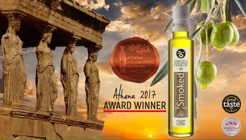 DeliciousCrete's tweet photo. The third, consecutive, award for our Smoked #oliveoil is. Fact.
#crete #medal #oliveoilawards #ThankYou @athiooc2016 -2017 #athiooc2017 https://t.co/L8cqf7zdVF