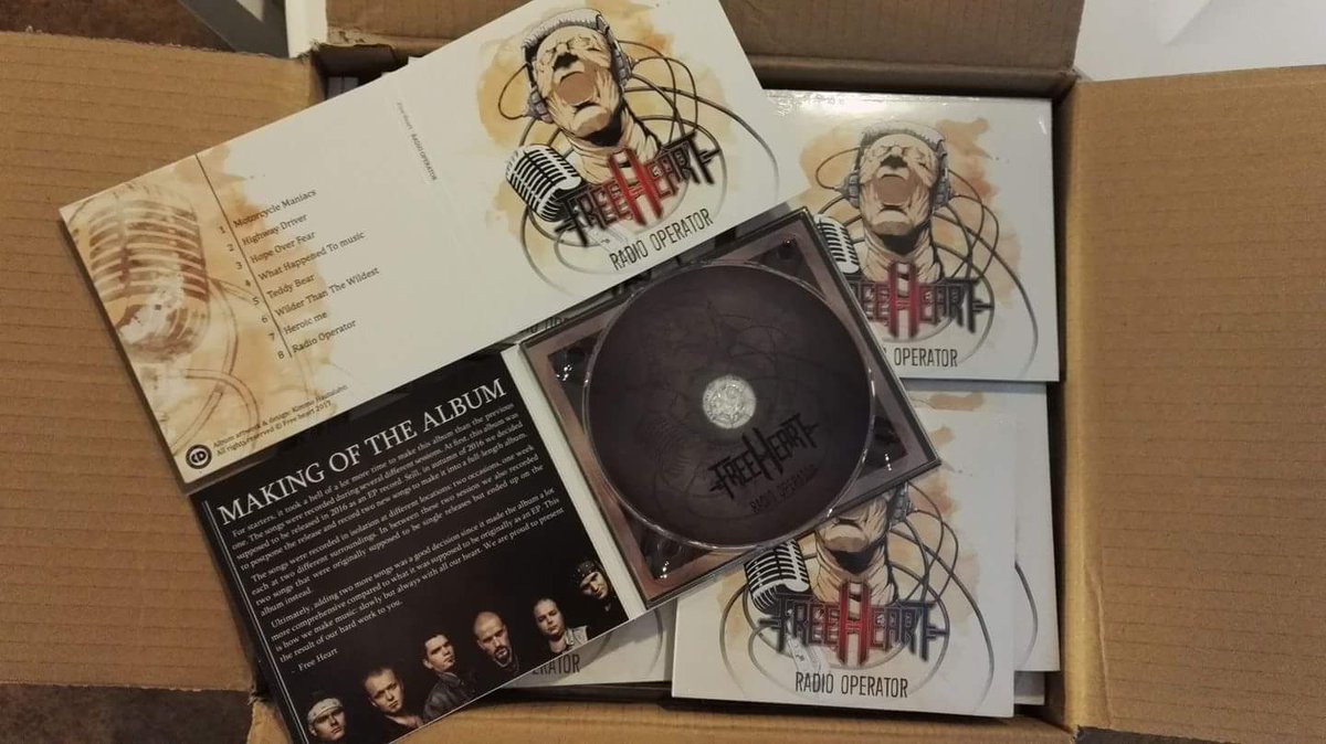 GoalballEki's tweet image. @freeheartband new album called "Radio Operator" finally released! Yhtyeemme uusin albumi "Radio Operator" julki! #hardrock #heavymetal