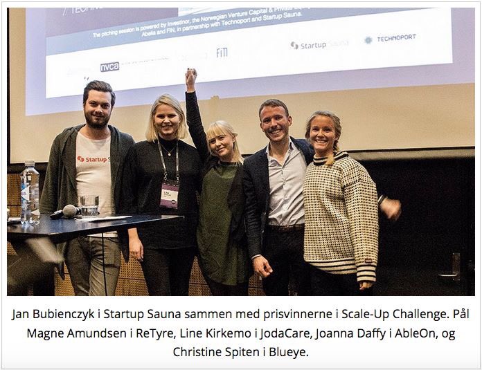 Attended @Technoport_ in #trondheim #matchmaking #exhibiting and #pitching at the Scale-up #challenge