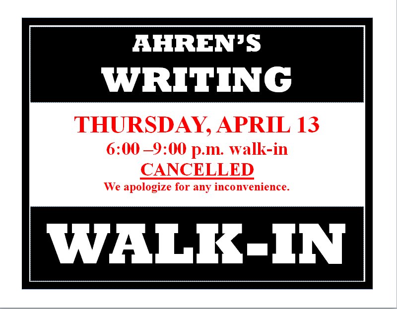 LCPlattsburgh's tweet photo. Check our website; we have several special walk-ins scheduled for next week! https://t.co/ajwJ1rMUmK