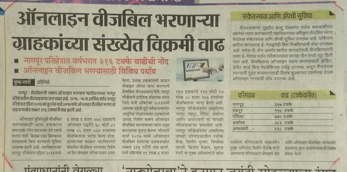 MSEDCL Nagpur Region tweet media