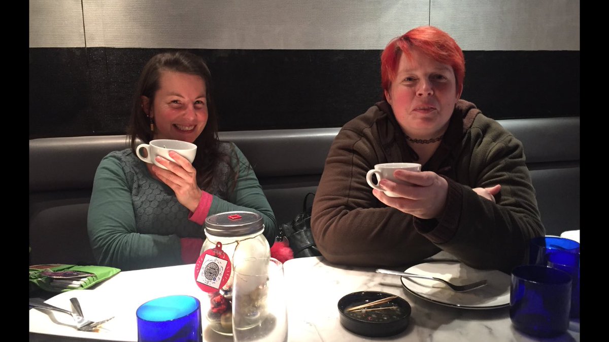 JesStarHost's tweet photo. Final details being hashed out over coffee with one of the BigWigs from the Global Reality Network. Coffee is pure inspiration lovelies! ❤️ https://t.co/4eImtUwcwd