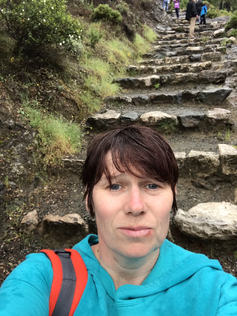 JoanneReynard's tweet photo. #pedometerchallenge @LCH_IPC @LCHNHSTrust #wet #rain #Turkey #holidays #OMG 😂 #hardsteps https://t.co/fpuLbt2HVR