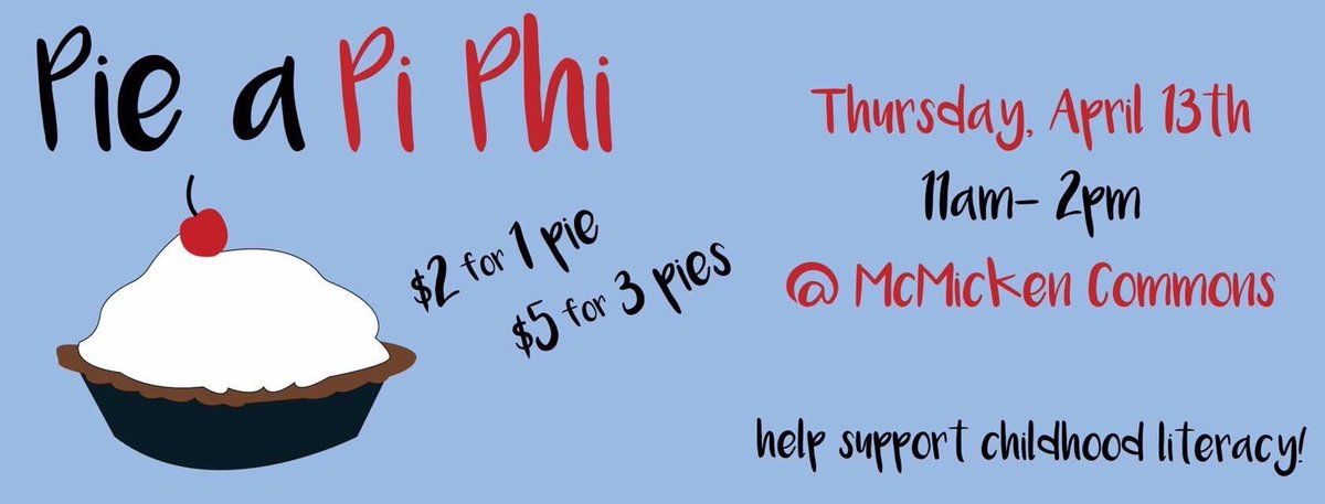 TurnDePage's tweet photo. Today's the day! Come pie me in the face from 12:30-2 https://t.co/utO7Vg9lC9