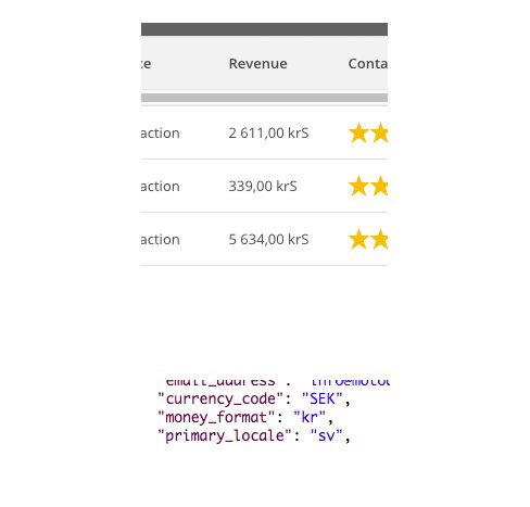 johan408king's tweet photo. @MailChimp How do I change from krS to only kr? I have set currency_code, money_format and primary_locale :S https://t.co/Z2qMONcq6v