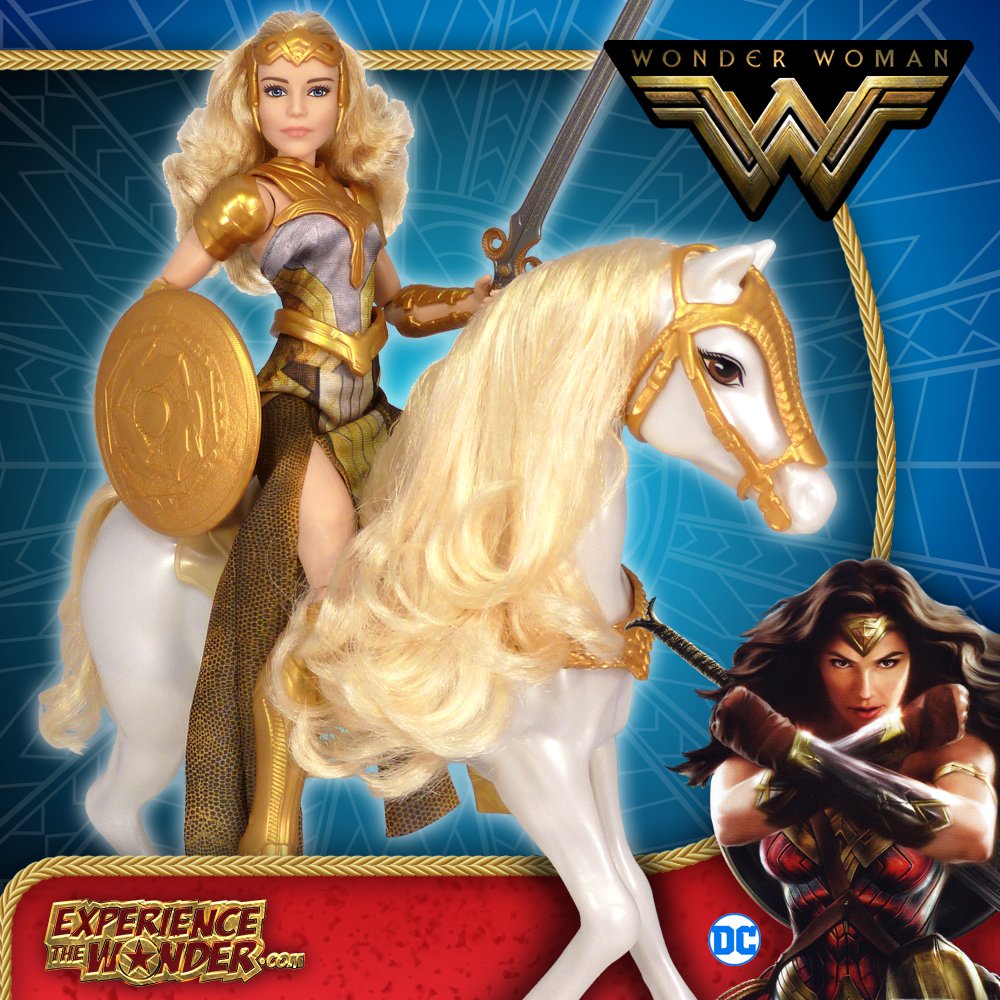 OfficialETW's tweet photo. NEW EXHIBIT: #Mattel #DCComics #WonderWoman #ConnieNielsen as #QueenHippolyta w/ Horse #ActionDoll >> https://t.co/RWhT4P4wID https://t.co/3cAqnOG1NX