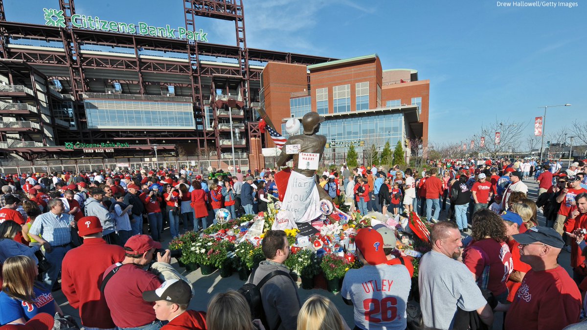 SportsRadioWIP's tweet image. Eight years ago today, we lost a @Phillies legend. 

R.I.P. HK, we miss you.