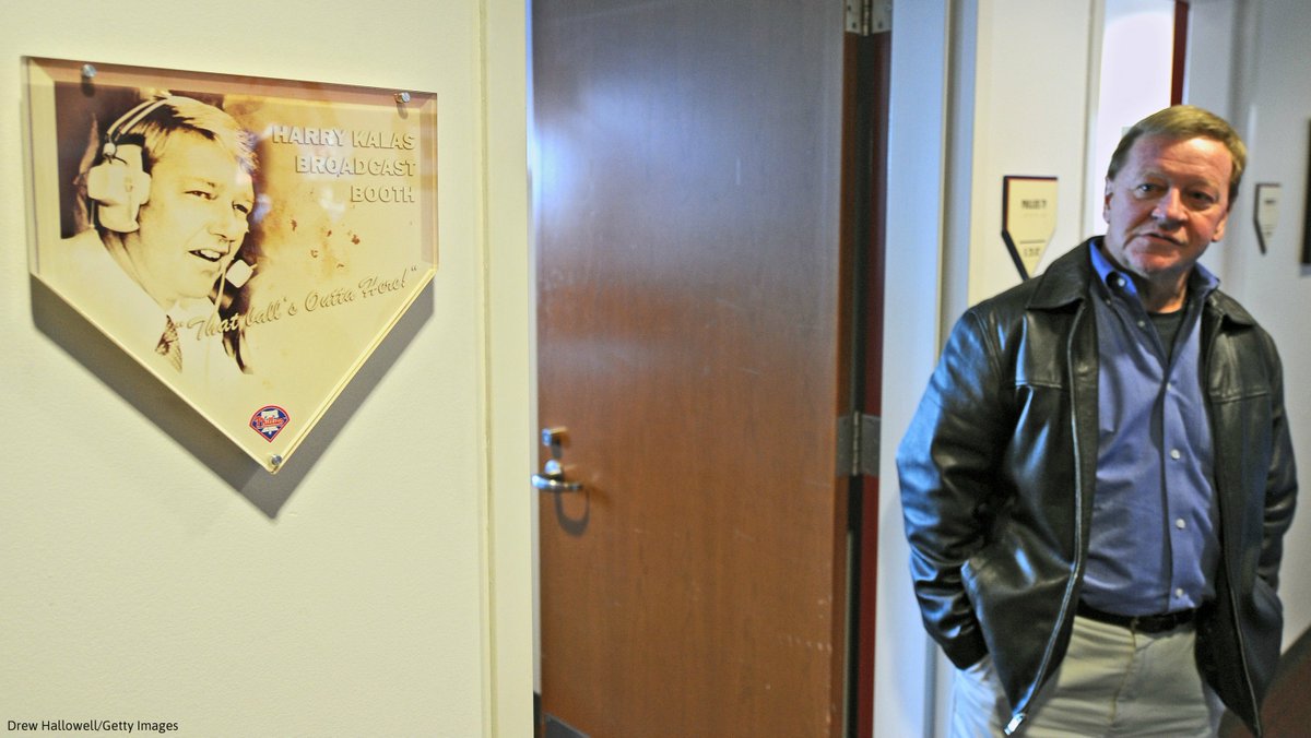 SportsRadioWIP's tweet image. Eight years ago today, we lost a @Phillies legend. 

R.I.P. HK, we miss you.