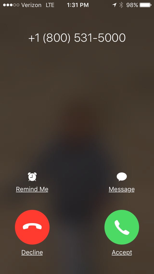 1234crows's tweet photo. Hey @DIRECTV thanks for harassing me again.  Call #10 since 10:30.  Asked to speak to supervisor. Got hung up on. https://t.co/yErQaji2zG