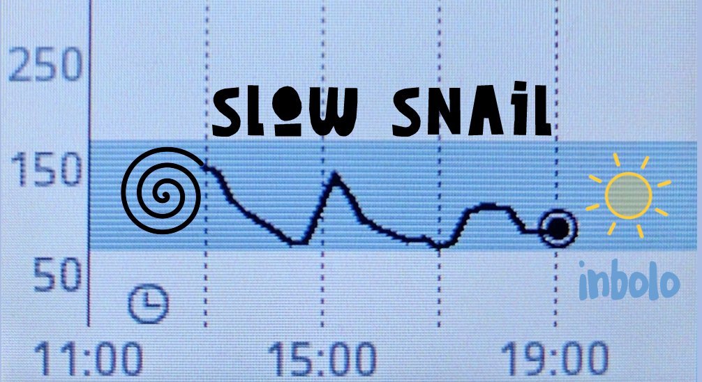 GrandTransD's tweet photo. Proyecto para #gamificar la #normoglucemia en #diabetESP .Salir del bucle HbA1c y caminar lentos en línea recta buscando el sol #slowsnail https://t.co/9vjuwpRaEd