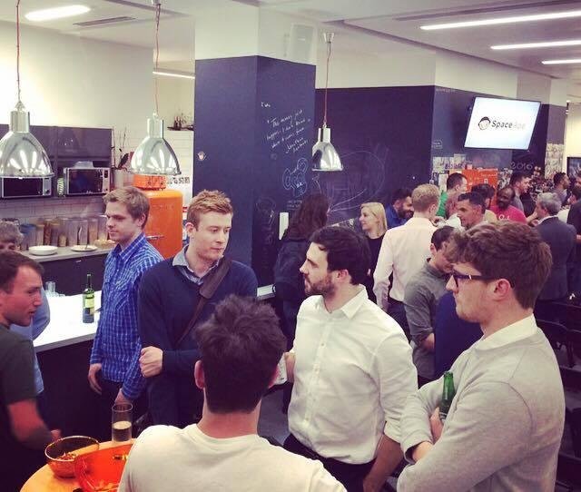 WavefrontHQ's tweet image. From last night&apos;s #DevOpsAtScale event. A great evening! Special thanks to @SpaceApeGames @hivehome @BurnsSheehan