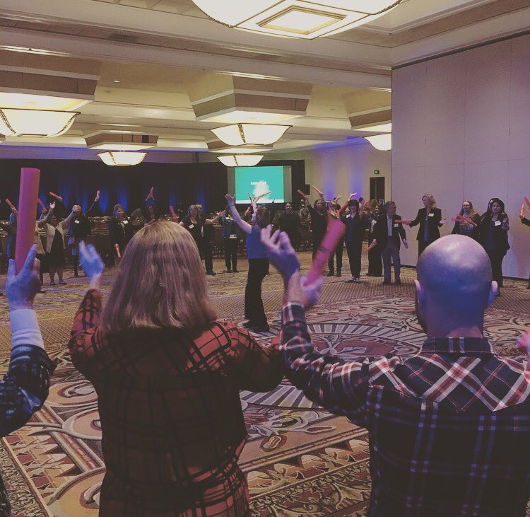 sbfoundation's tweet photo. We are making music! Our first breakout session has groups creatively composing as a community! #PFE2017 https://t.co/HhTn5WVGjs