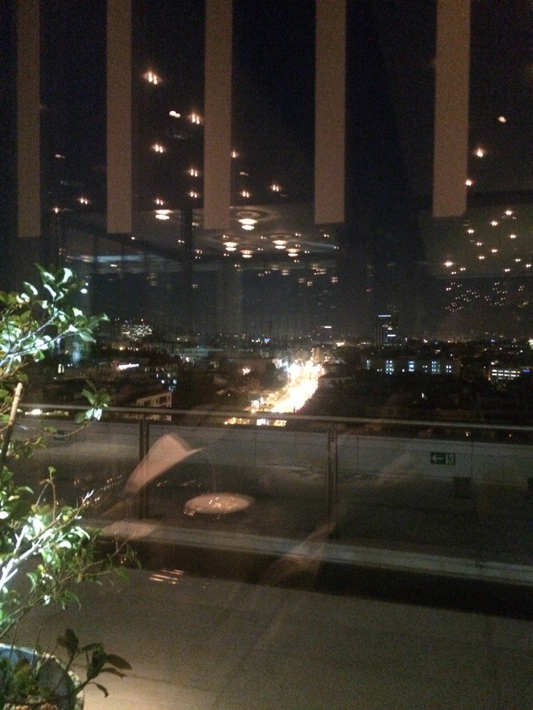 SNDijk's tweet photo. Dinner in Galaxy restaurant Hilton Athens https://t.co/X6ZMMtsHFP