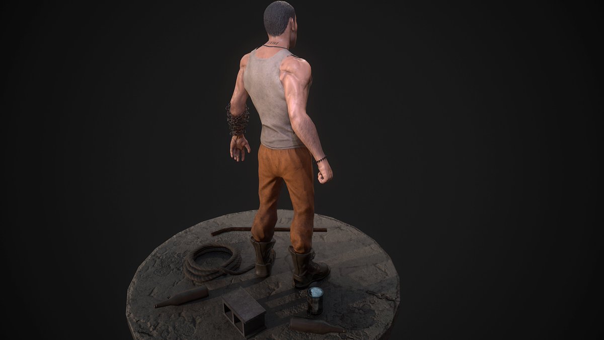ThePrisonGame's tweet image. Done With #Haydar Textured with #Allegorithmic #substance #gamedev #gameart #indie #indiedev #unrealengine #UE4