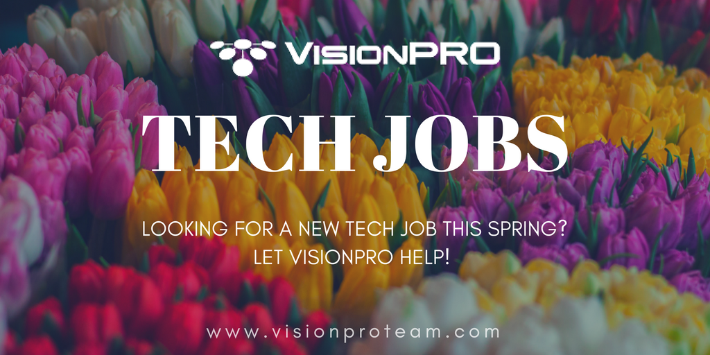 Bill_Bleil's tweet photo. #Spring is a great time to look for a new #Tech #Job - Search #VisionPRO's hundreds of #Opportunities in the US now: https://t.co/aVnP0md4jM https://t.co/BnbNtIksyi