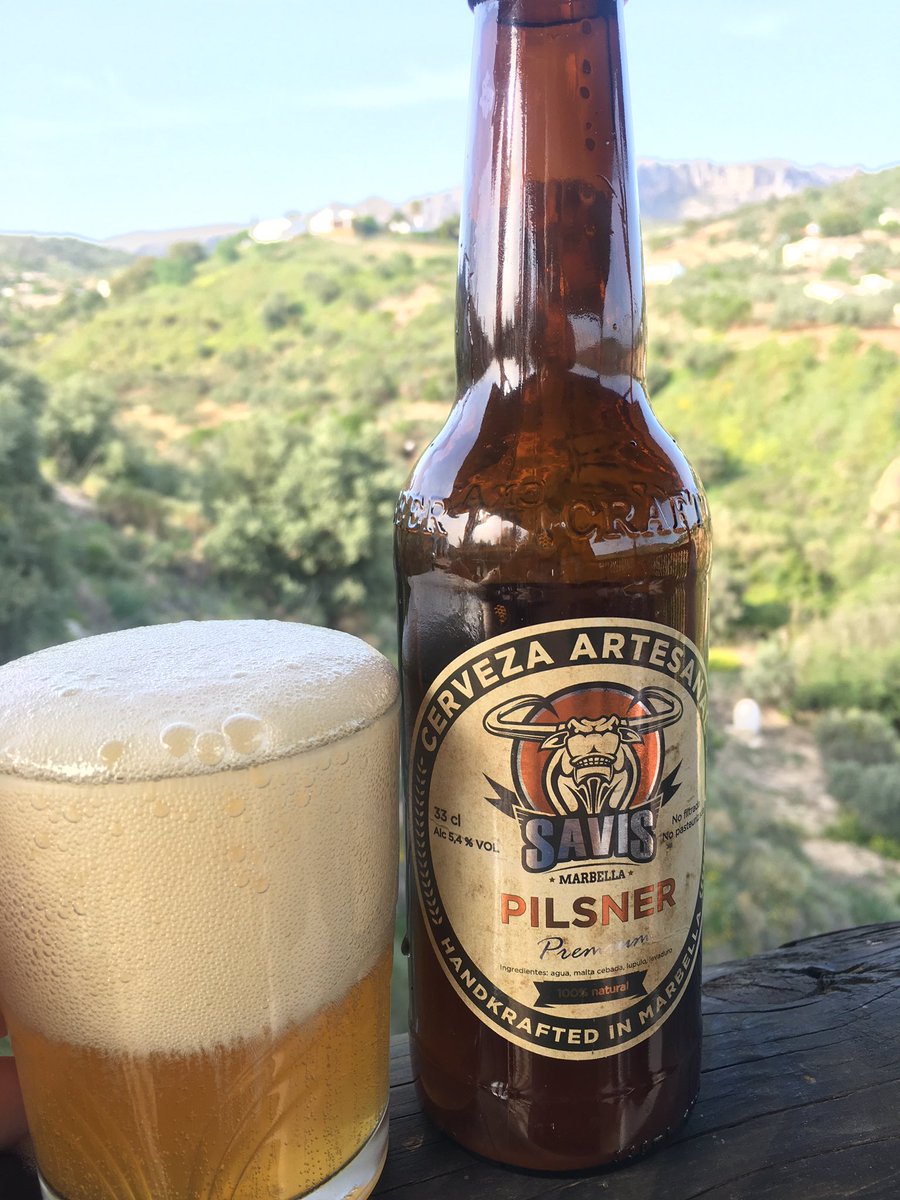 #savis #Marbella #pils agradable <a href="/eldiaDlacerveza/">El Día de la Cerveza</a> <a href="/cervezadviernes/">Cerveza del Viernes</a> <a href="/aleho77/">aLEHo</a> <a href="/Agro_Magazine/">Agro Magazine</a> <a href="/SaboraMalaga/">Sabor a Málaga</a> <a href="/Human_Beers/">Human Beer</a> <a href="/Geo_birrero87/">GeoBirrero</a> 🍻🍻🍻🍻