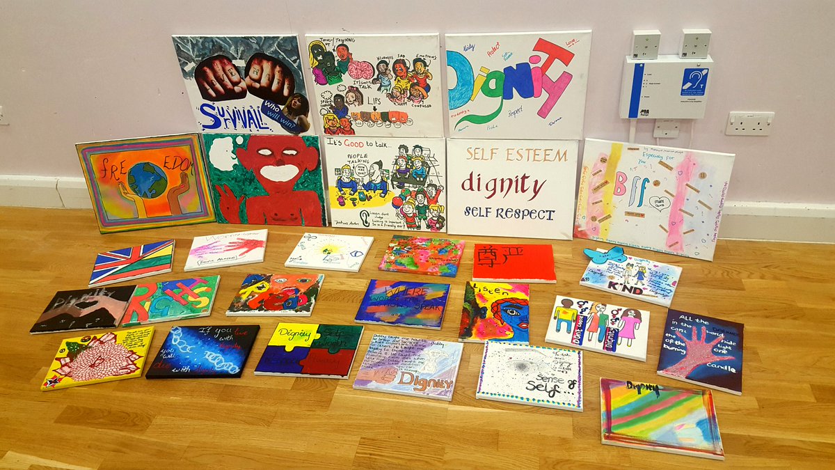 n_bancrofft's tweet photo. #DignityArt #youthproject #communitycohesion #RaisingAwareness @TheBDN @GlobalDignity @gwklutonandbeds @DignityCampaign @NAPAlivinglife https://t.co/uJWPlmPFlj