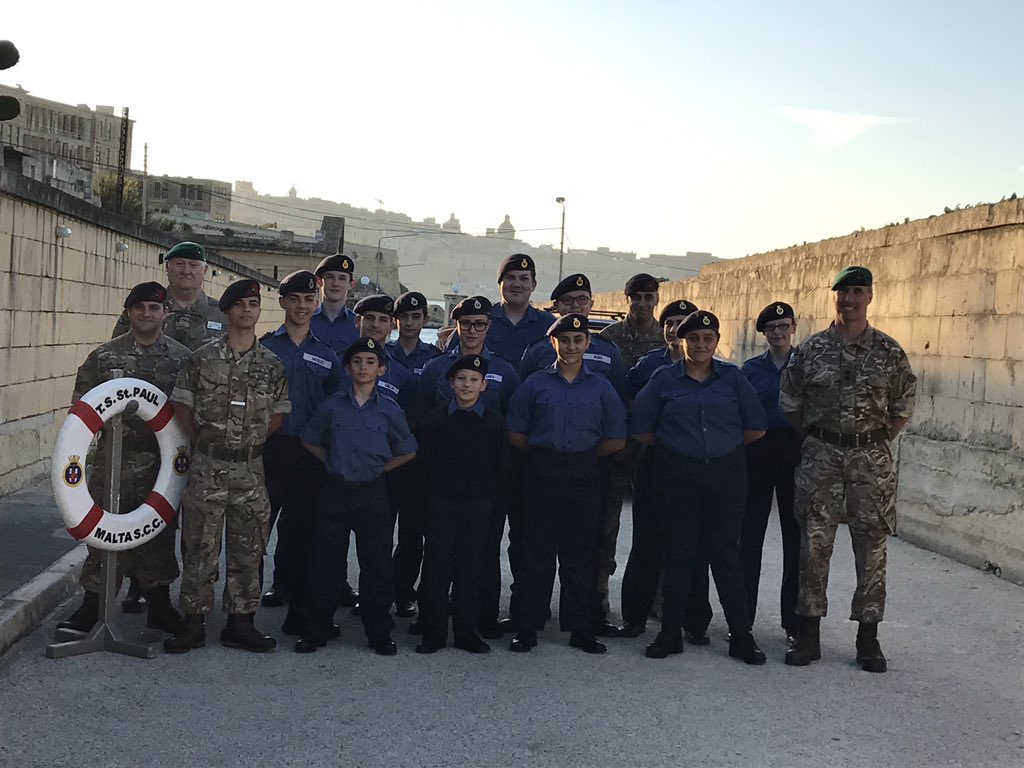 garygreenobe's tweet image. Delighted I had the opportunity to visit the @SeaCadetsUK in #malta today - a very impressive unit @Captain_SCC