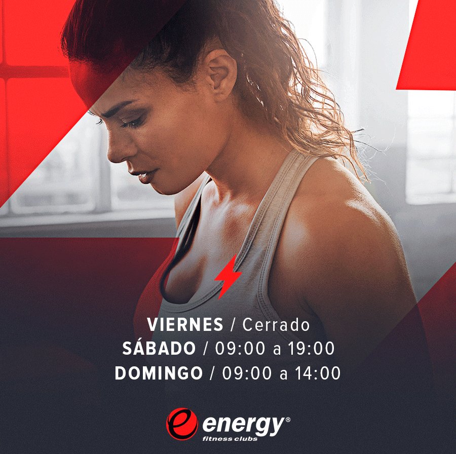 Horarios para este fin de semana largo #SemanaSanta #BackToEnergy