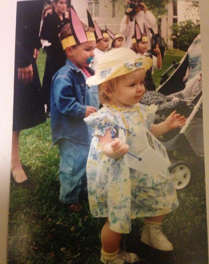 TBT My daughter at the Governor's Mansion Easter Egg Hunt when she was ...