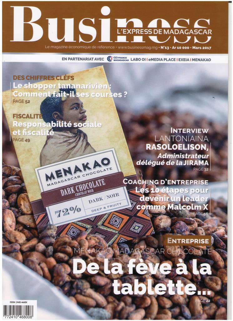 Find us in "Business Magazine".