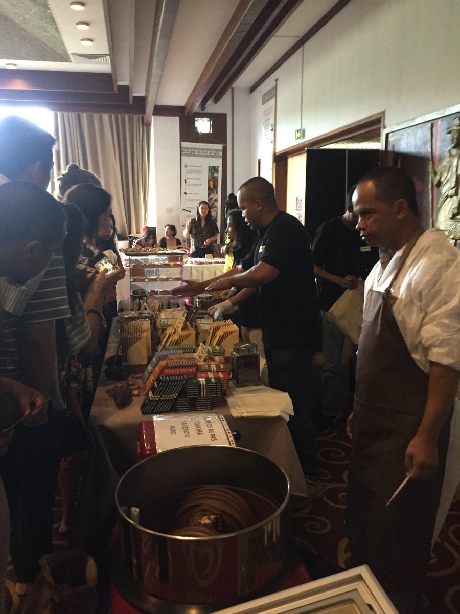 Salon du Chocolat in Madagascar in April 2017. <a href="/menakaochocolat/">Menakao Chocolat</a>