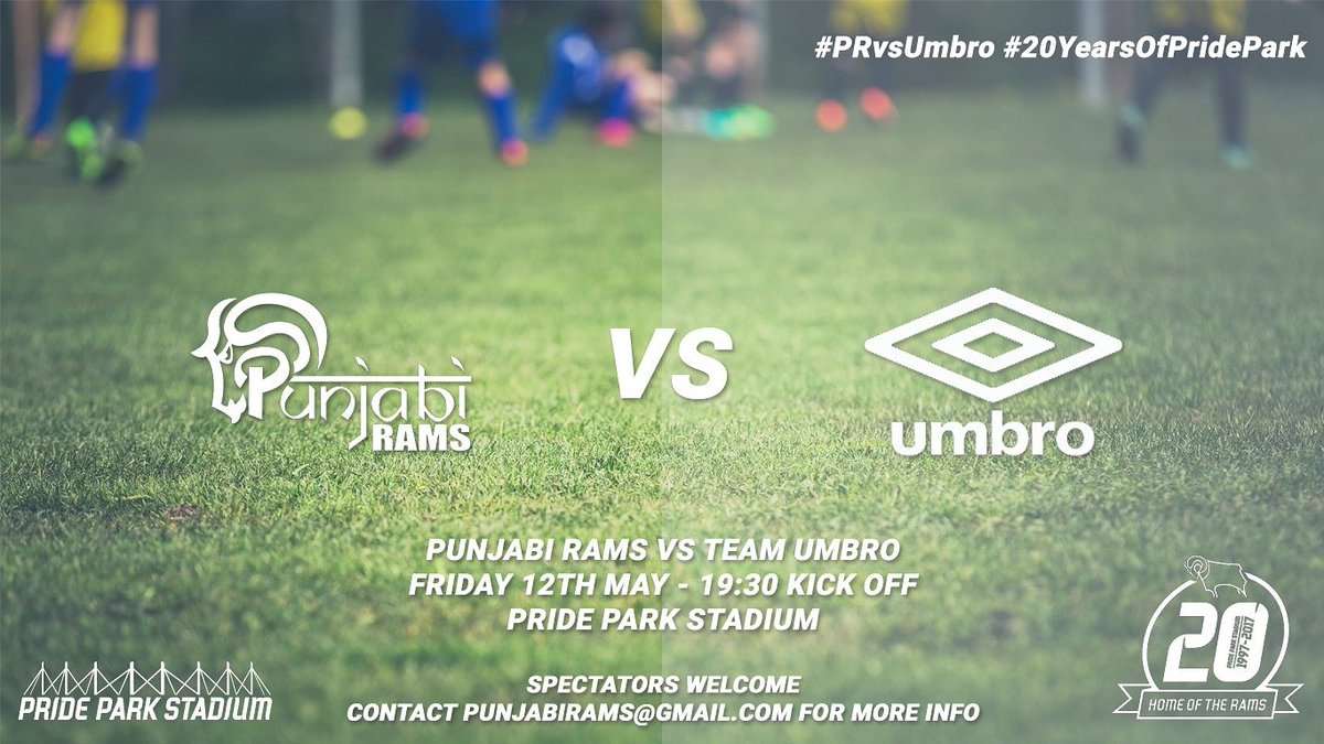 PunjabiRams's tweet photo. PLAY AT PRIDE PARK | What would it mean to you to represent the Punjabi Rams? Reply tagging @UmbroUK and using  #Play4PR #PRvUmbro https://t.co/fq8SyZNmlg