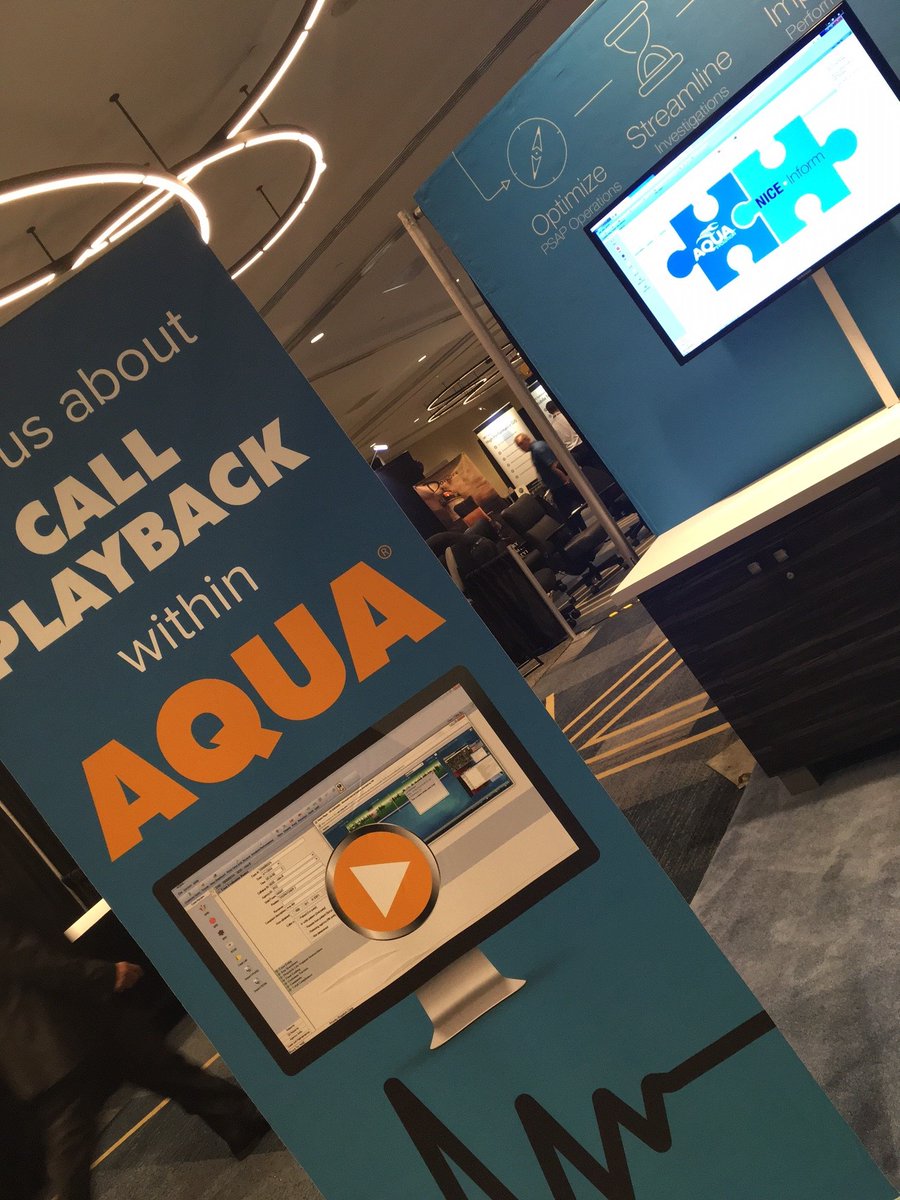 NICE_PublicSafe's tweet image. Streamline QA workflow in @PDC_CORP AQUA with integrated call playback. See how @iaednavigator NICE booth 201 bit.ly/2oqYl8q