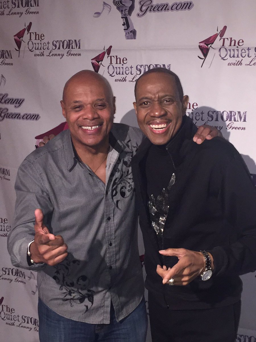 R&amp;B Singer Freddie Jackson At The WBLS-FM (107.5 FM) Studio On The "Quiet Storm w/Lenny Green" Show Here In NY To Talk About His New Album.