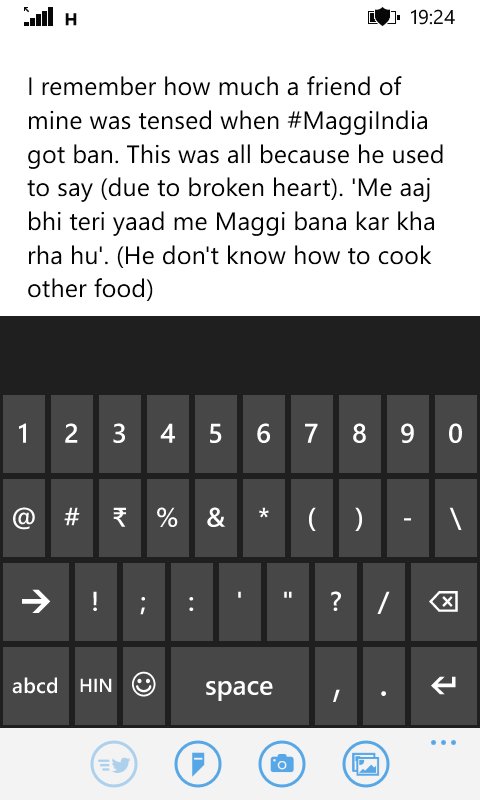 Ketanagrawal007's tweet photo. #Maggiindia #purethings. Instant food in two minutes. #May'15 #creatively #love https://t.co/ptHokfGc1M