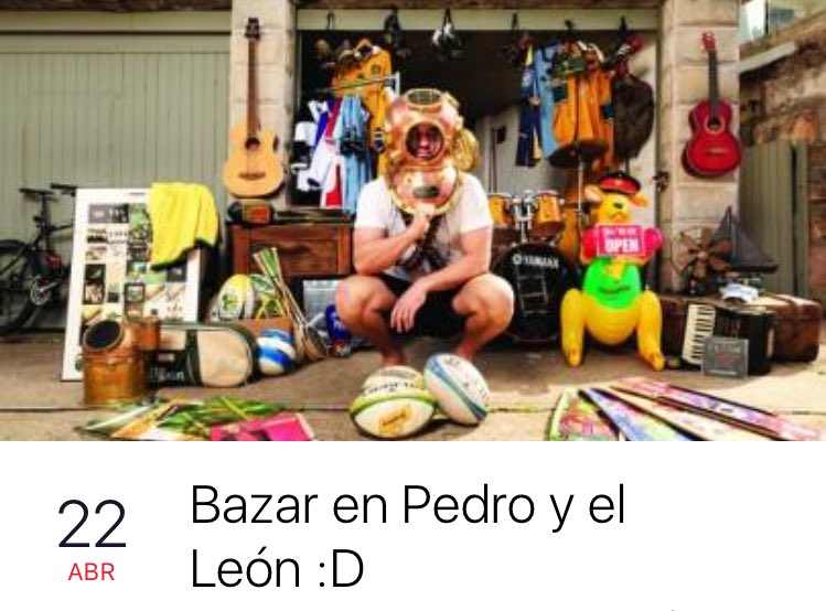 ClaudiaRmRm's tweet photo. El sábado 22 vayan al bazar que vamos a hacer en @PedroyelLeon todo será increíble, bueno, bonito y barato 🙌🏾 https://t.co/4FqU5bJ0y5