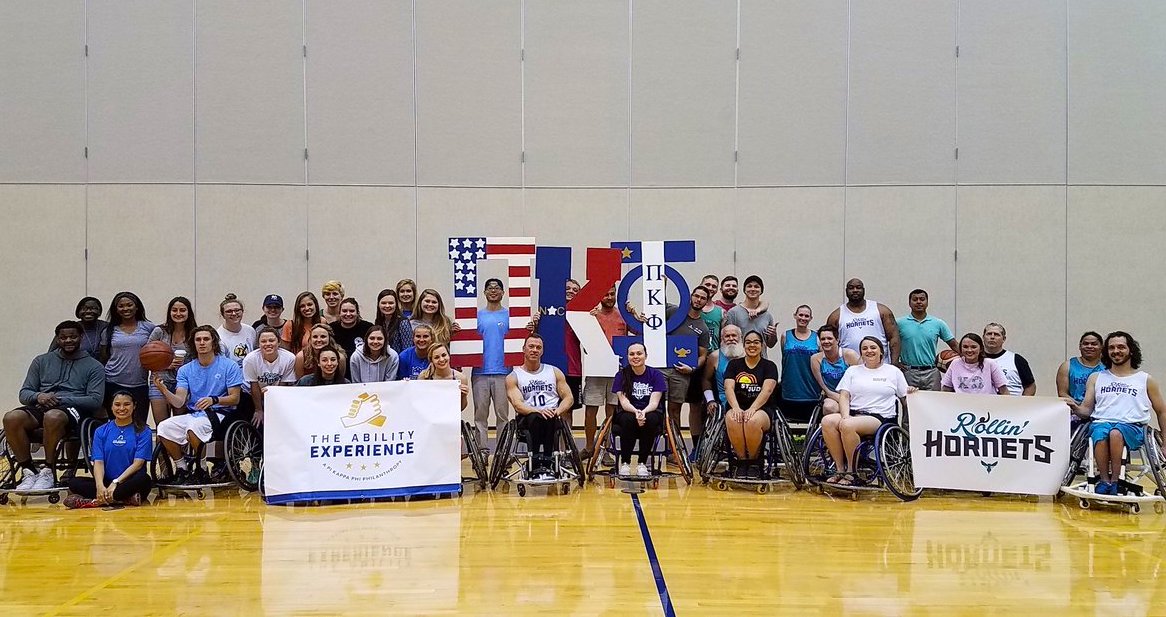 Eta Zeta (<a href="/QueensUnivPKPHZ/">Pi Kappa Phi QUOC</a>) had a blast playing wheelchair basketball w/ <a href="/RollinHornets/">Rollin Hornets</a> during their #AbilityWeek: starandlamp.com/index.php/phot…