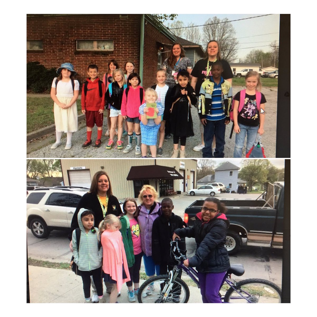 Wash_tigers's tweet photo. Walking school bus #wash 1617 #SSD200 https://t.co/2busXNqUDn