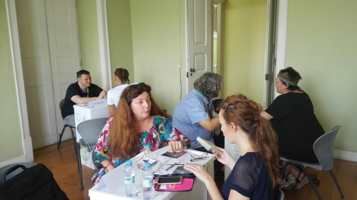 Lots of fun and action at this morning's One to One meetings! #AME2017 delegates - join us from 15:00 this afternoon for more