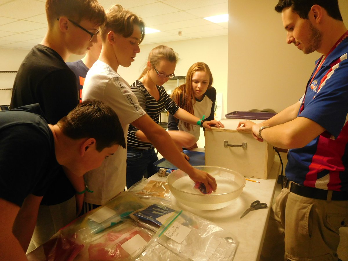 Team Alba spent yesterday working on science experiments!