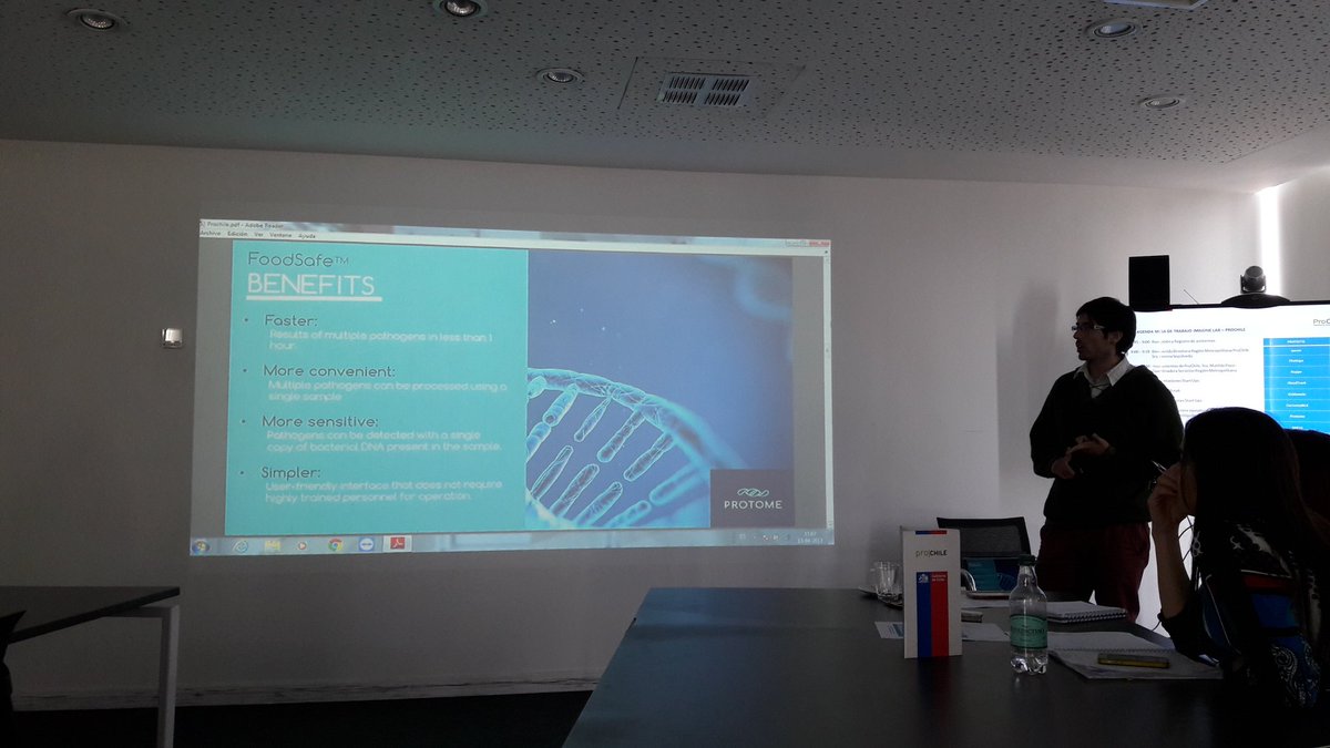 GrupoImagine_'s tweet image. @protomebio presentando ante @ProChile