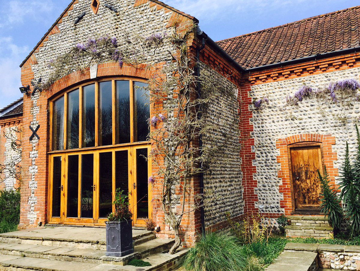 chaucerbarn's tweet photo. Our beautiful Wisteria is now starting to bloom!
#Norfolk #springtime https://t.co/nk0V0oqK6V