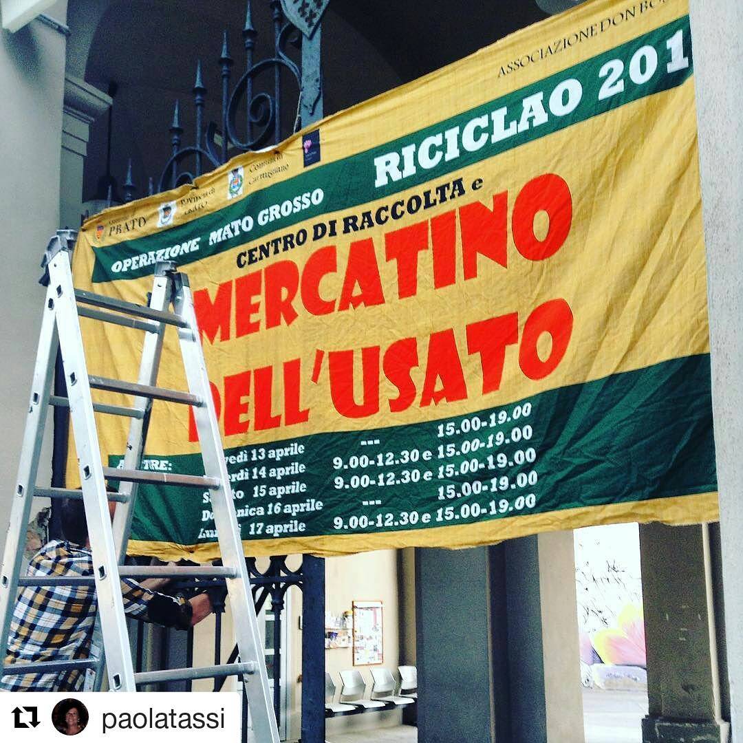 #RICICLAO: Fino al 17 aprile  raccolta e mercatino dell'usato a #officinagiovani! A cura dell'Ass. Mato Grosso: ow.ly/GMI130aPHRf