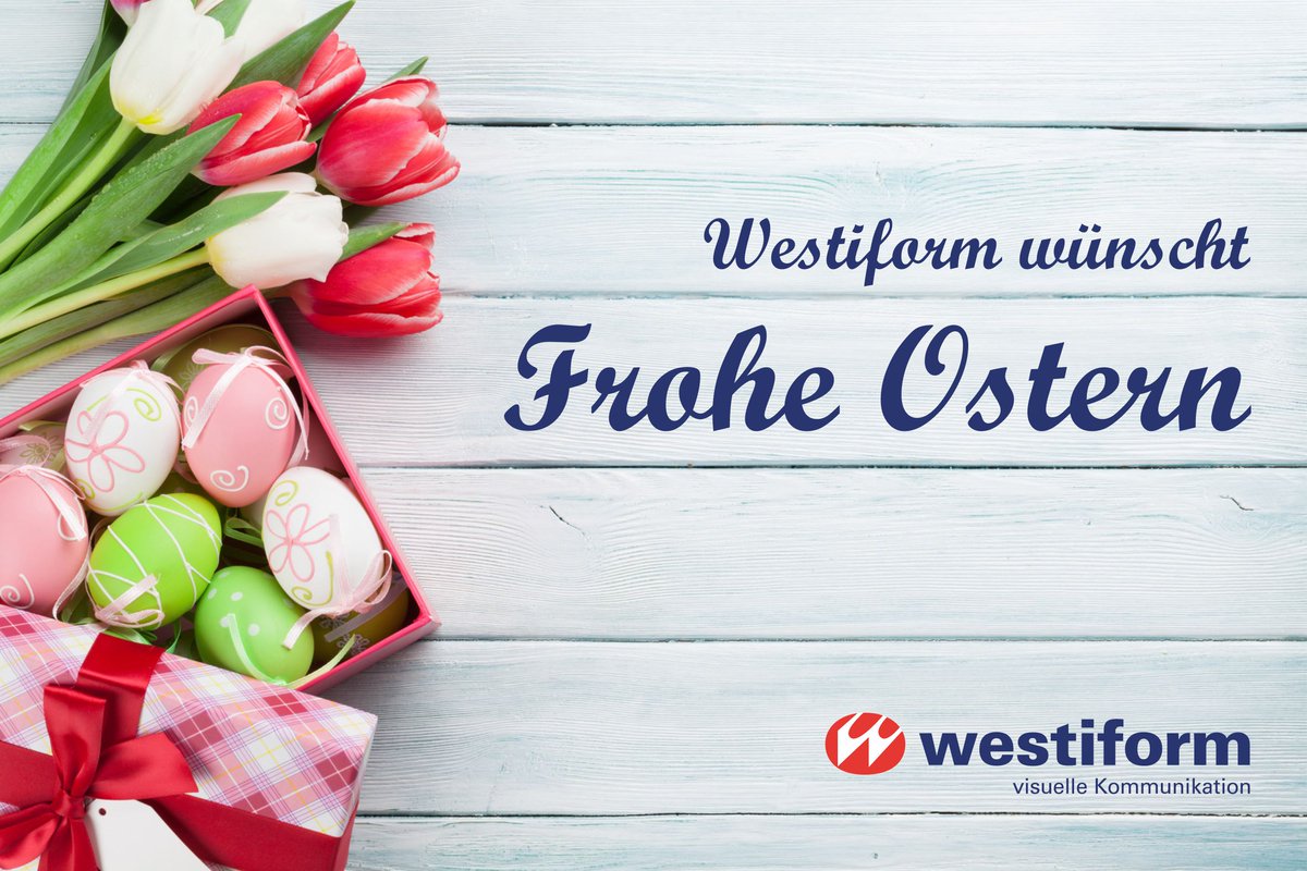 Westiform's tweet photo. Westiform wünscht allen ein schönes Osterfest! https://t.co/Arjv7w3Ade