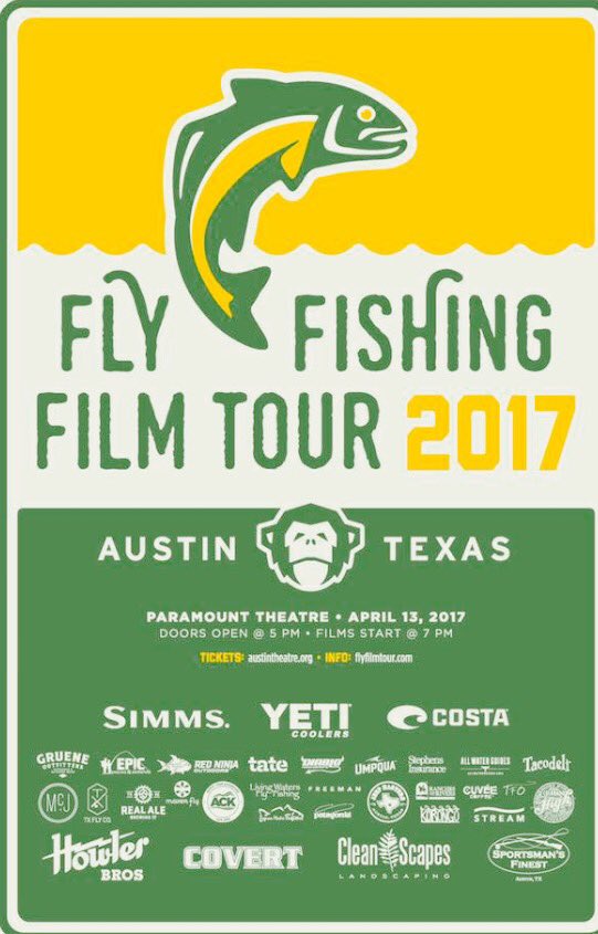 RealAleAustin's tweet photo. We're a proud supporter of @flyfishfilmtour Austin. See y'all tonight! #drinkbeermadehere #heedthecall #builtforthewild #onlyintx https://t.co/DoWvvZNdyf