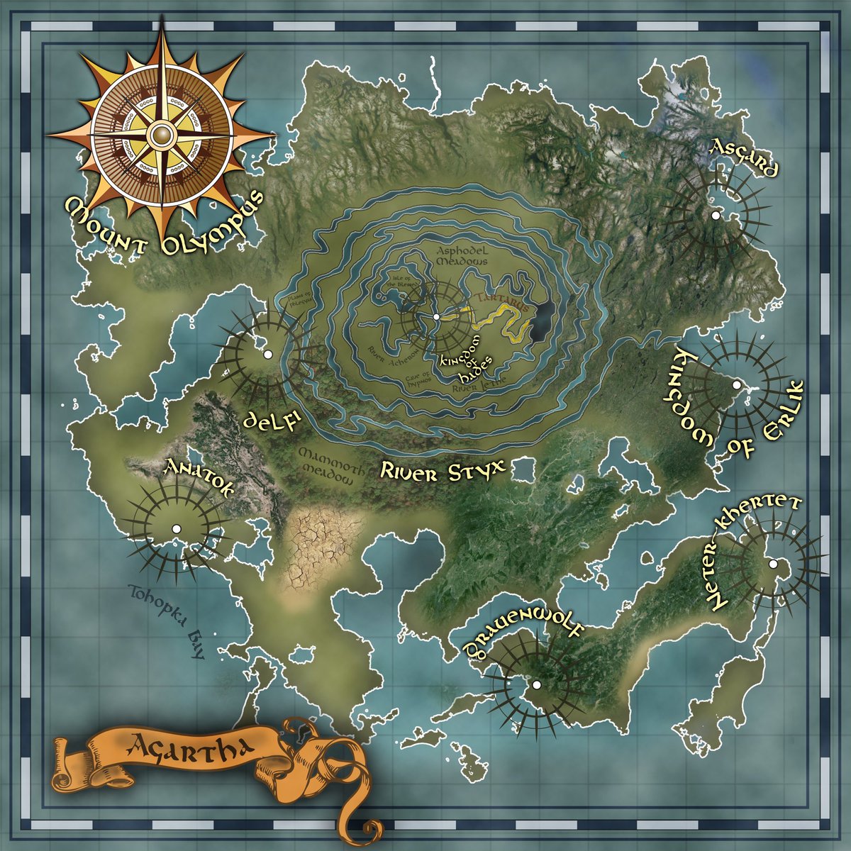 RevengeOTP's tweet photo. First map of some of the sites that will be part of the #revengeofthepraetorian #videogame #gaming #gamer #agartha #cathedraloftime https://t.co/nN5Qs0OLKG