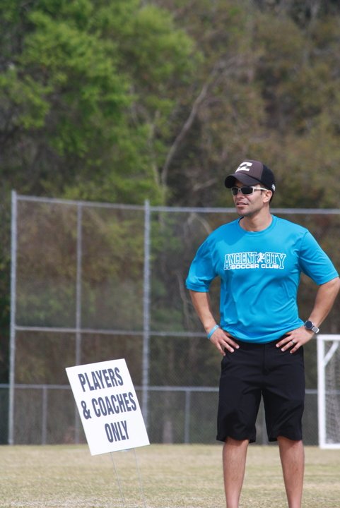 DelMarVet's tweet photo. Happy Throwback Thursday! Dr. Nieves teaches his sons soccer team! #throwback #delmarvet #soccercoach #vetlife #staugustine https://t.co/HlMfBJknj0