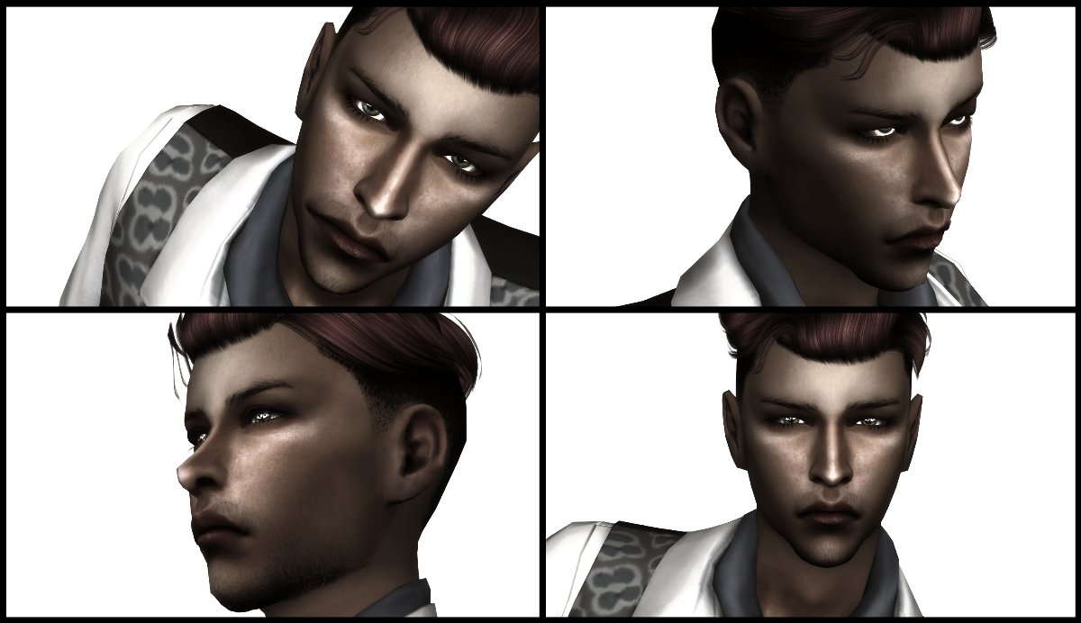 BlueCatSims3's tweet photo. 直接抓了NPC來練手捏男人。
於是大叔登場。(*´艸`*)

#Sims4 https://t.co/cdqYwj9Vlq