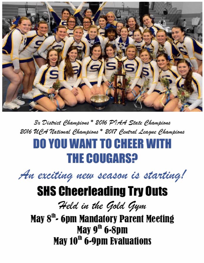 SHS Cheer tweet media