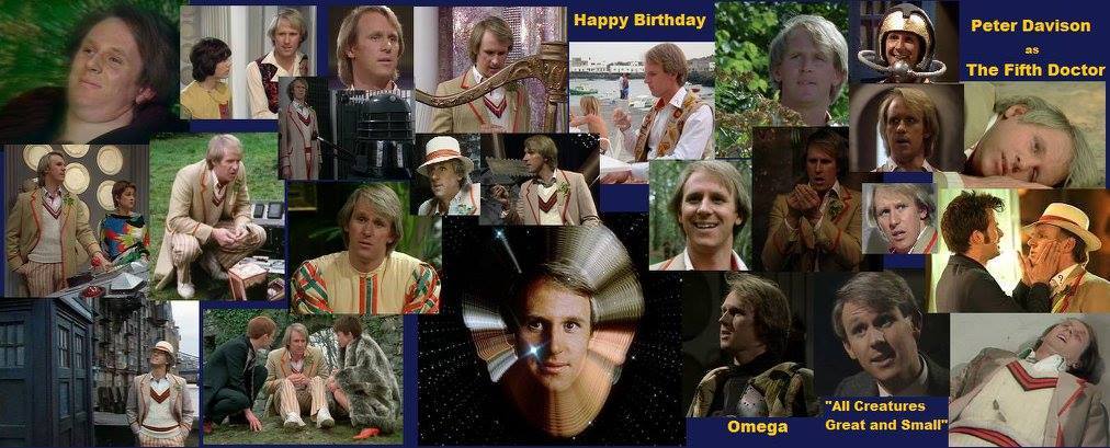 4-13 Happy birthday to Peter Davison.  