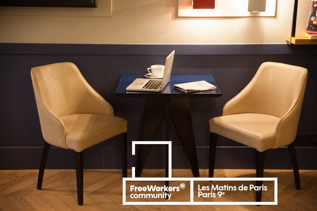 airoffice_off's tweet photo. Nouvel espace de #FreeWorking en plein coeur de SoPi : Les Matins de Paris.
En savoir plus > https://t.co/pEhHO9yLSY https://t.co/XkZdNgJgk9